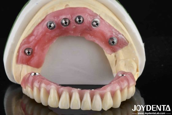 kopen Translucent Ti-Base Acryl Tand Afwerking voor tandheelkundige laboratoriumproductie online vervaardiging