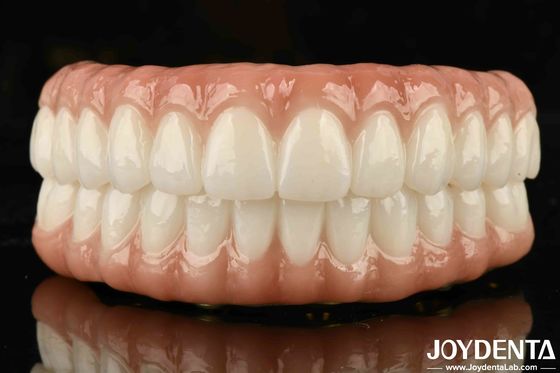 Hoge biocompatibiliteit Ti-Bar Zirconia Hybride brug voor precieze pasvorm en ontbrekende tandvervanging
