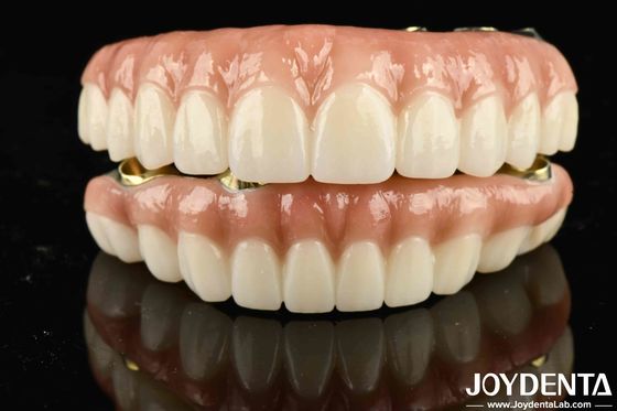Hoge duurzaamheid Ti-Bar Zirconia Hybride brug voor het bereiken van esthetiek